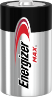 Energizer Max Alkaline D Battery Pack of 2