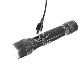 Energizer Tactical 700 Rechargeable Handheld Torch