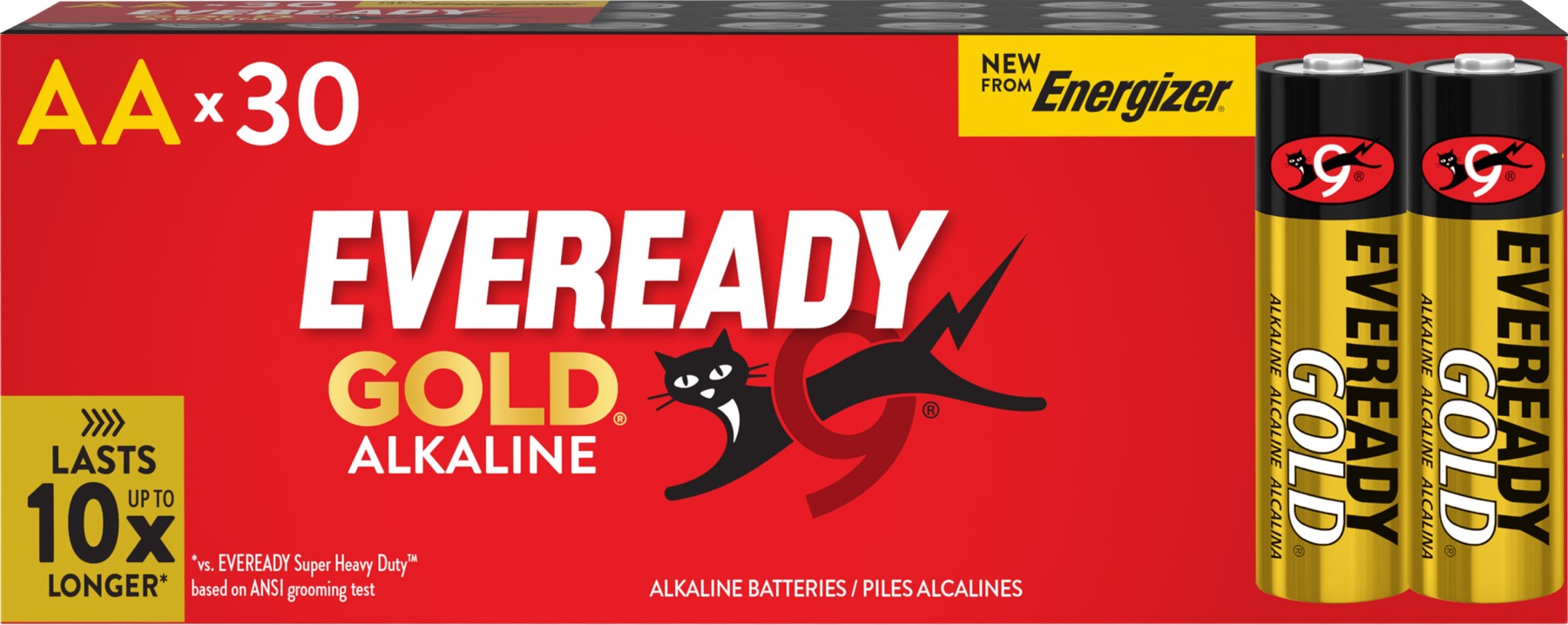 Eveready Gold AA Pack of 30