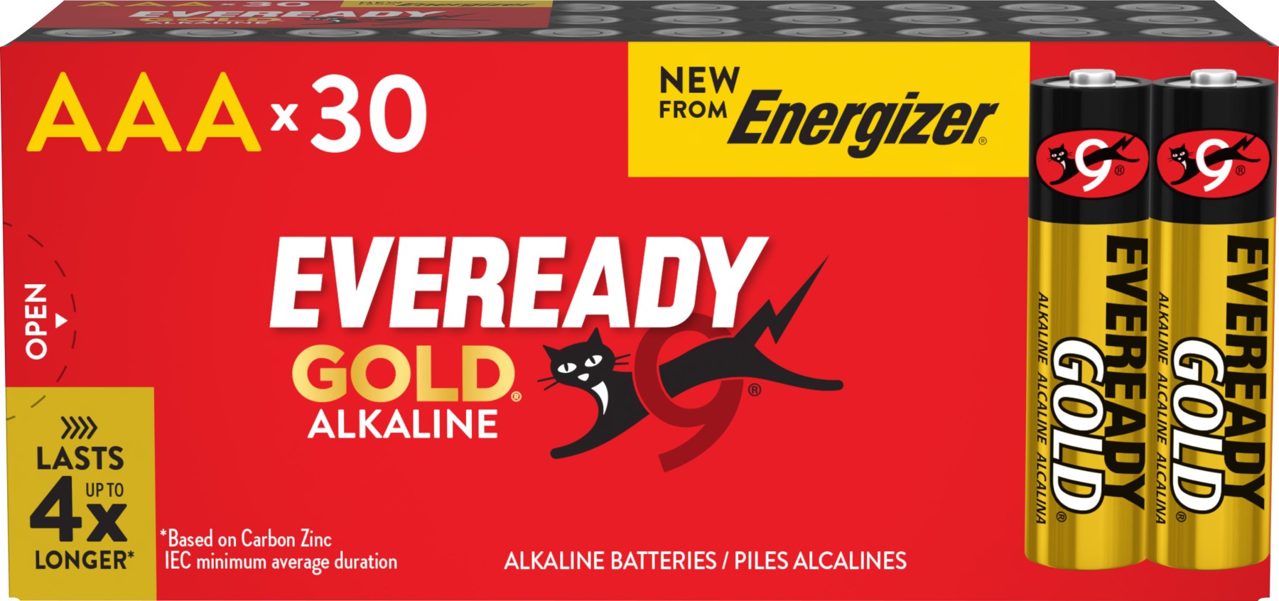 Eveready Gold AAA Pack of 30