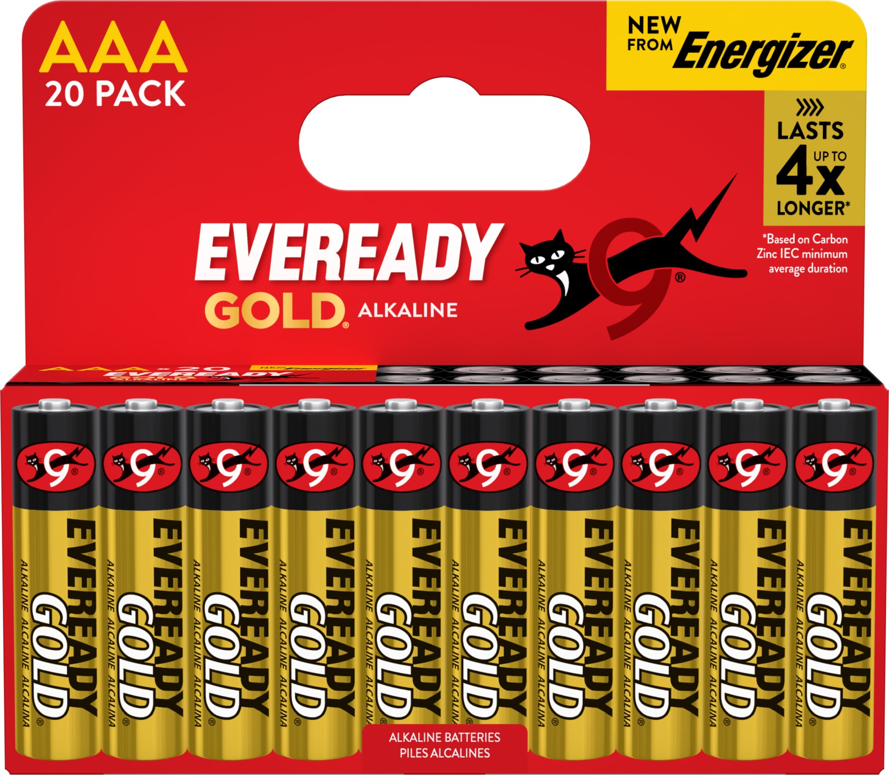 Eveready Gold AAA Pack of 20