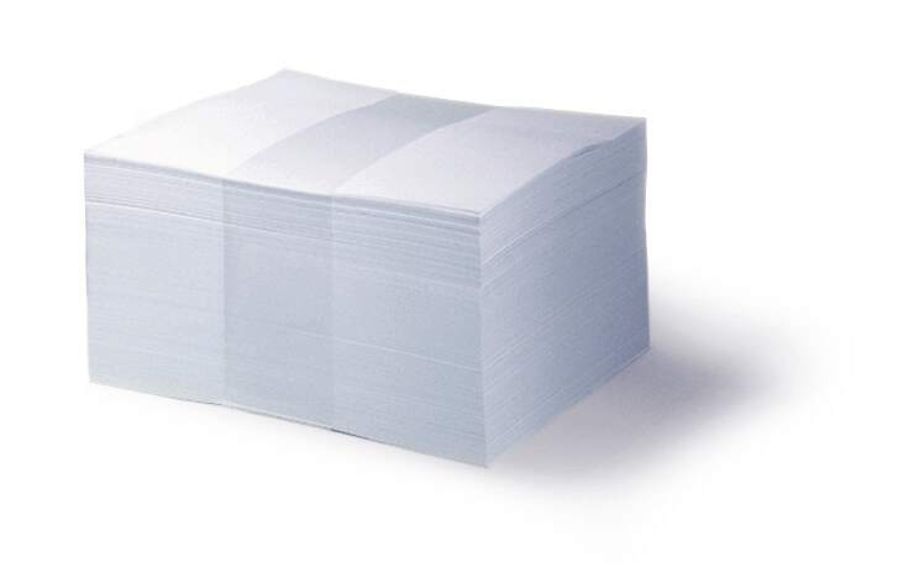 Durable 500 Sheet Paper Note Box Memo Pad Refill | 90x90mm
