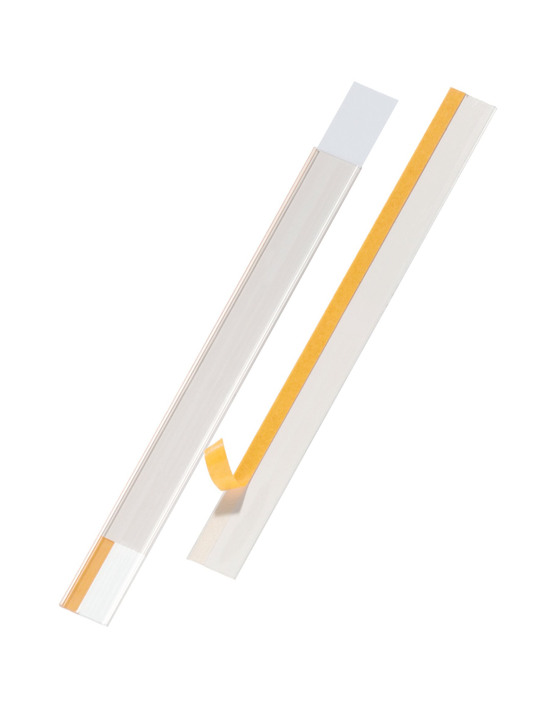 Durable SCANFIX Self-Adhesive EPOS Ticket Strip Holder | 25 Pack | 1000 x 57mm