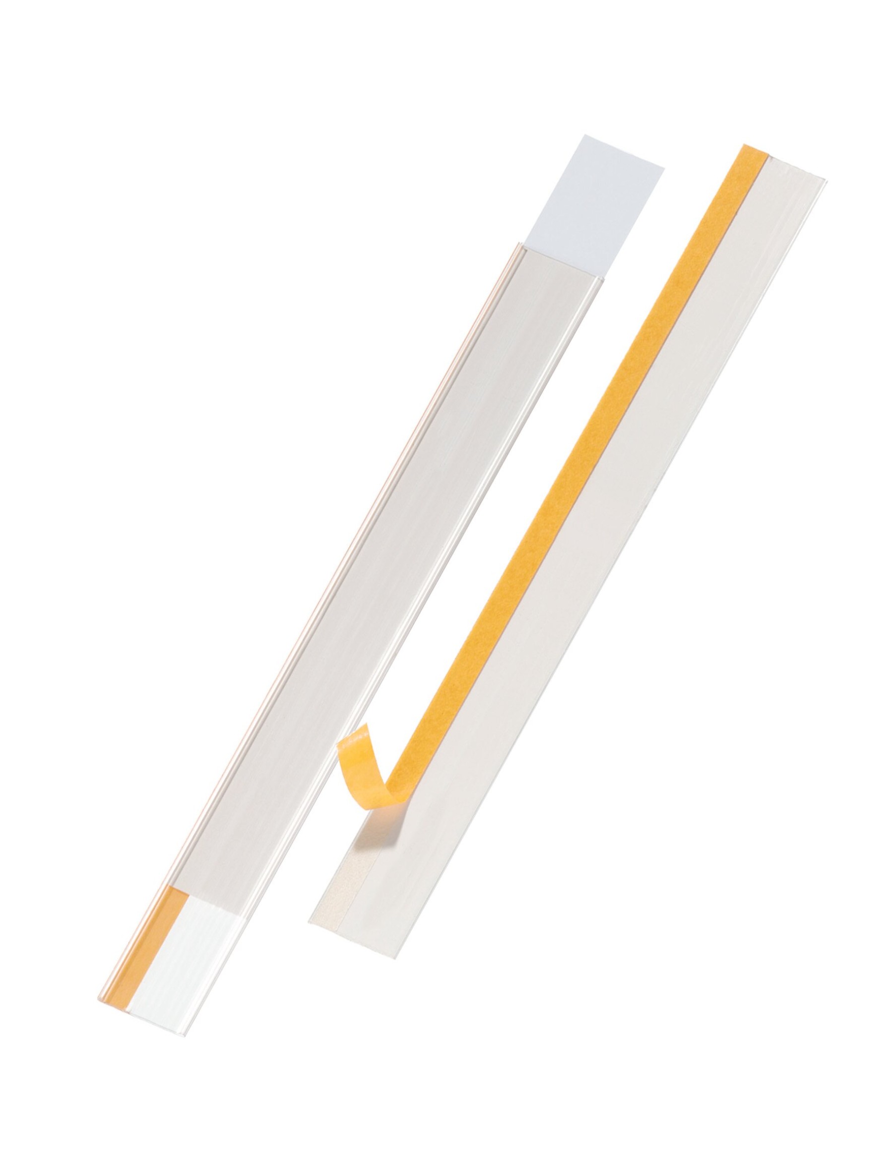 Durable SCANFIX Self-Adhesive EPOS Ticket Strip Holder | 25 Pack | 1000 x 62mm