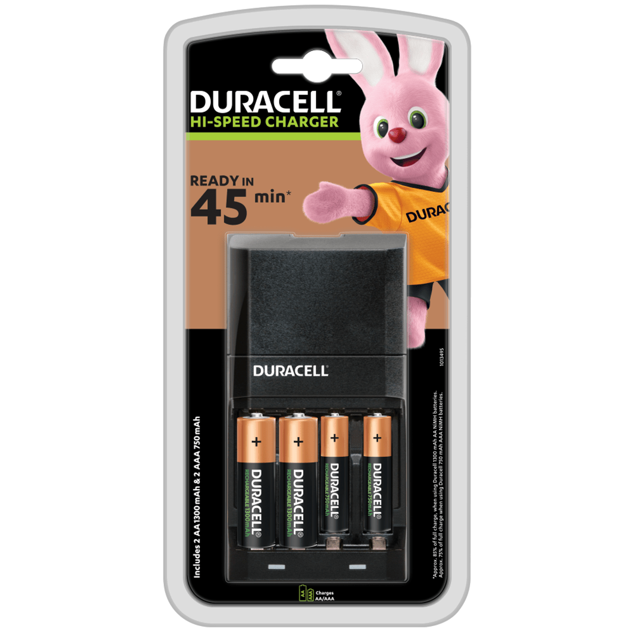 Duracell 45 Minute Fast Battery Charger AA/AAA (CEF27)