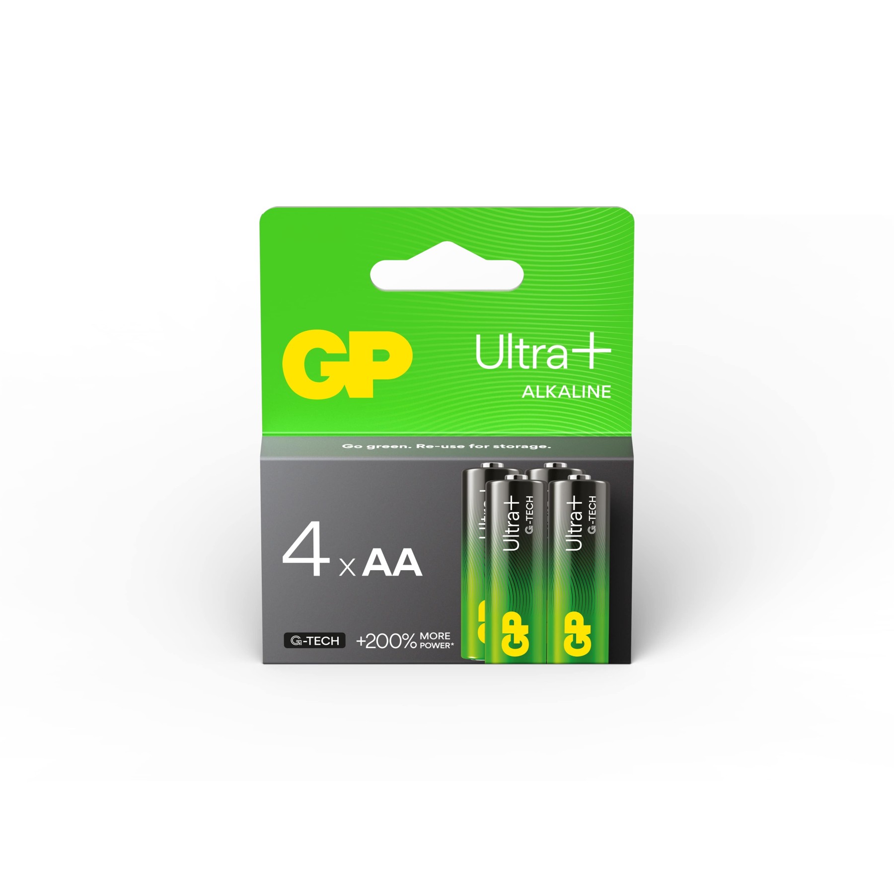 GP Ultra Plus Alkaline AA Pack of 4