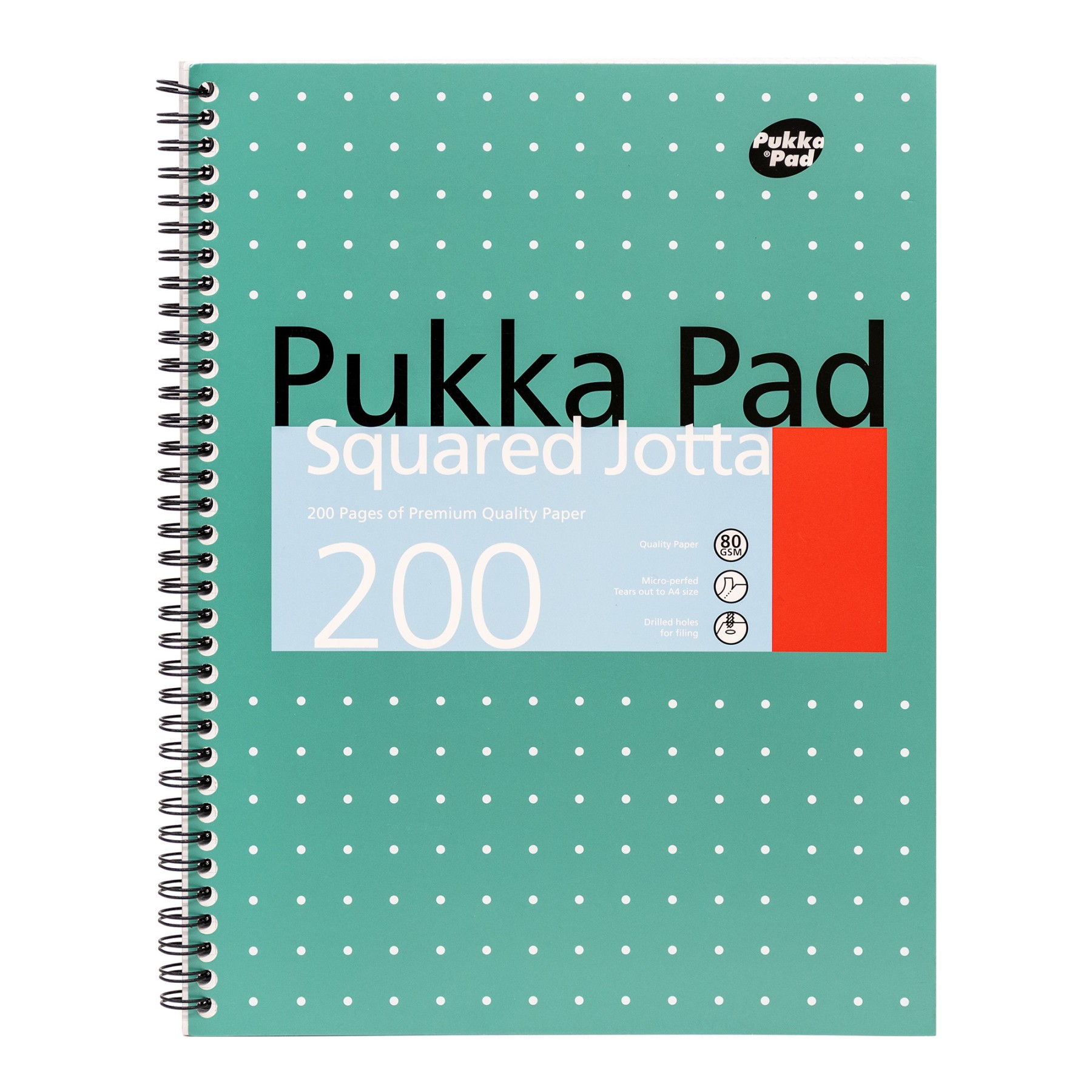 Metallic A4 Jotta (Squared) - 5 Packs of 3 Per box FSC Mix