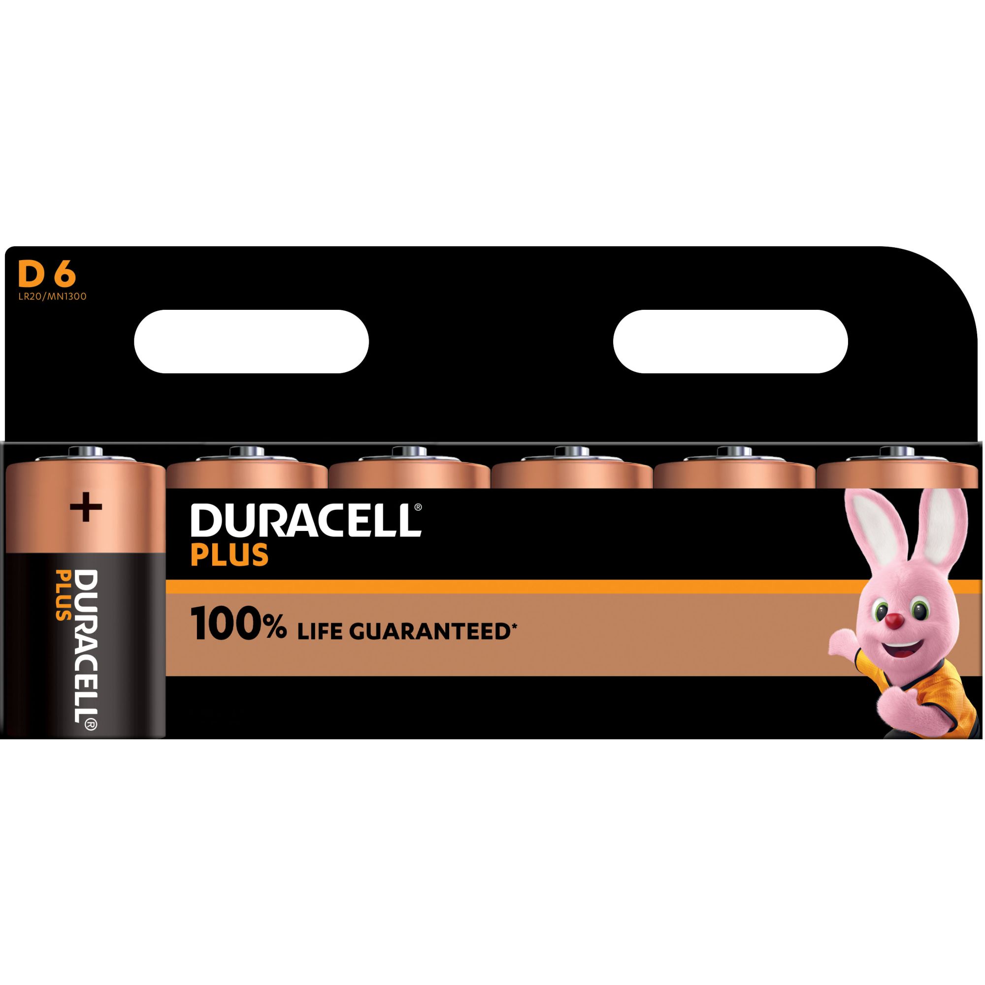 Duracell Plus Power D Pack of 6