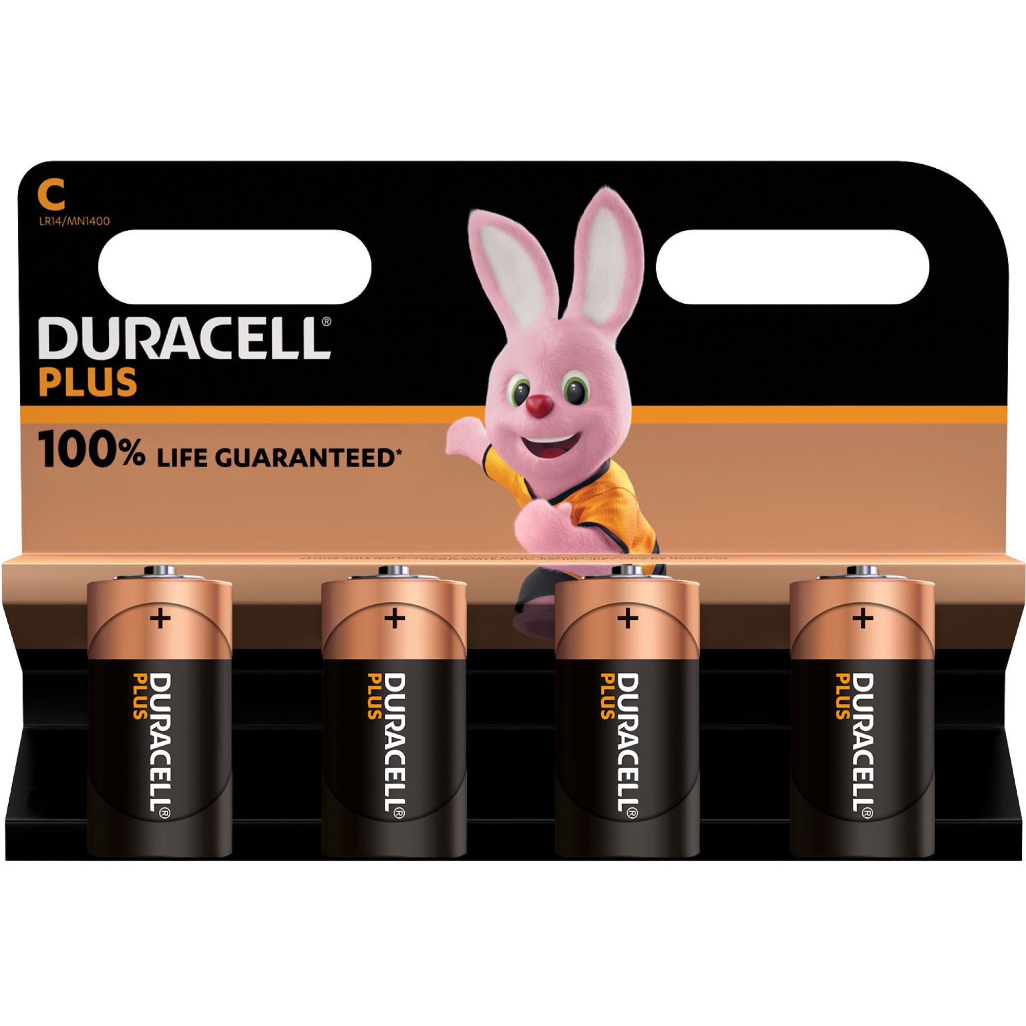 Duracell Plus Power C Pack of 4