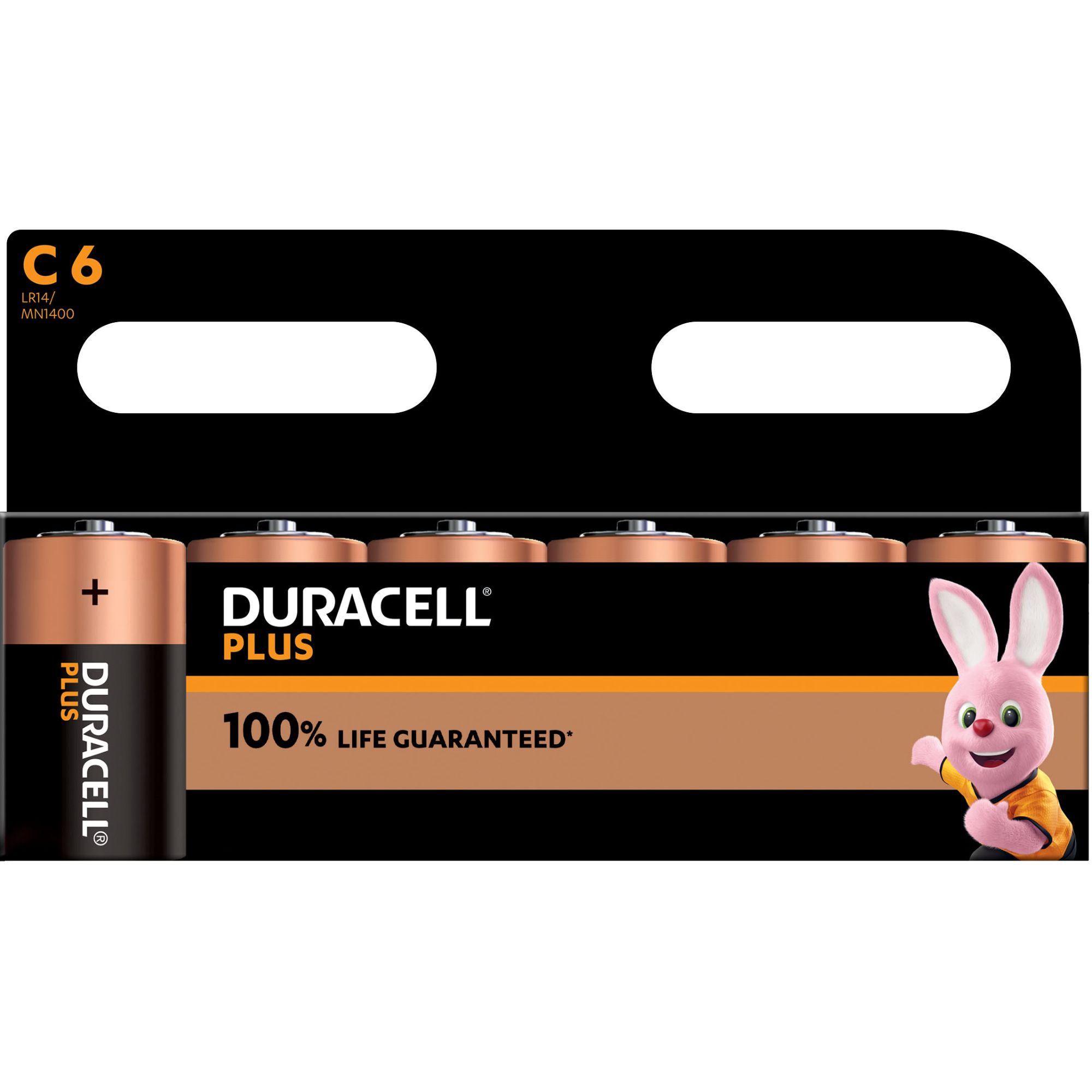 Duracell Plus Power C Pack of 6