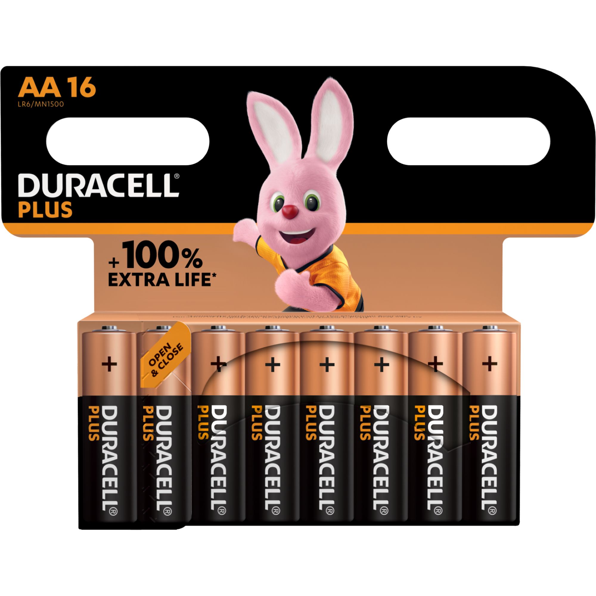 Duracell Plus Power AA Pack of 16