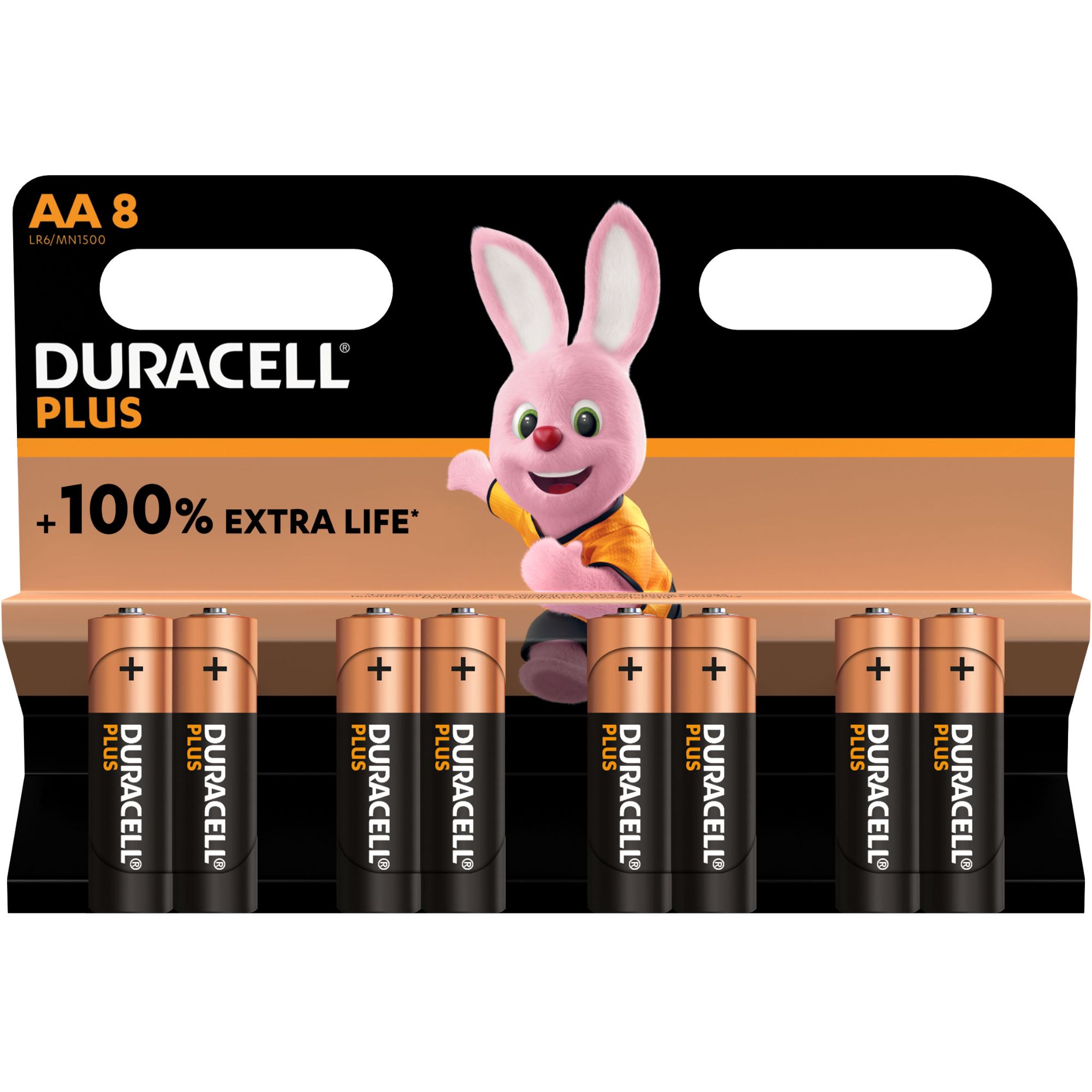 Duracell Plus Power AA Pack of 8