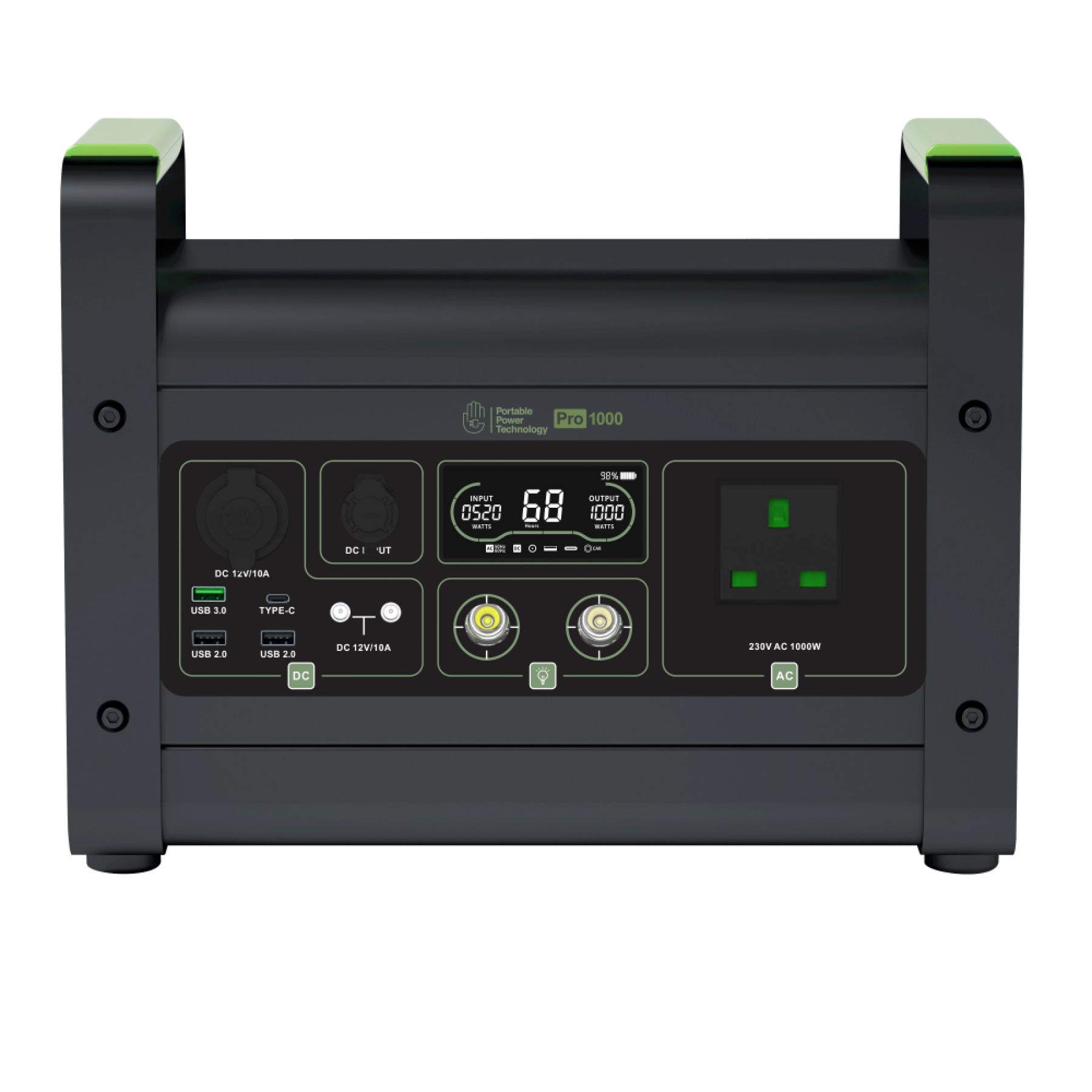 Portable Power Technology Powerpack Pro 1000