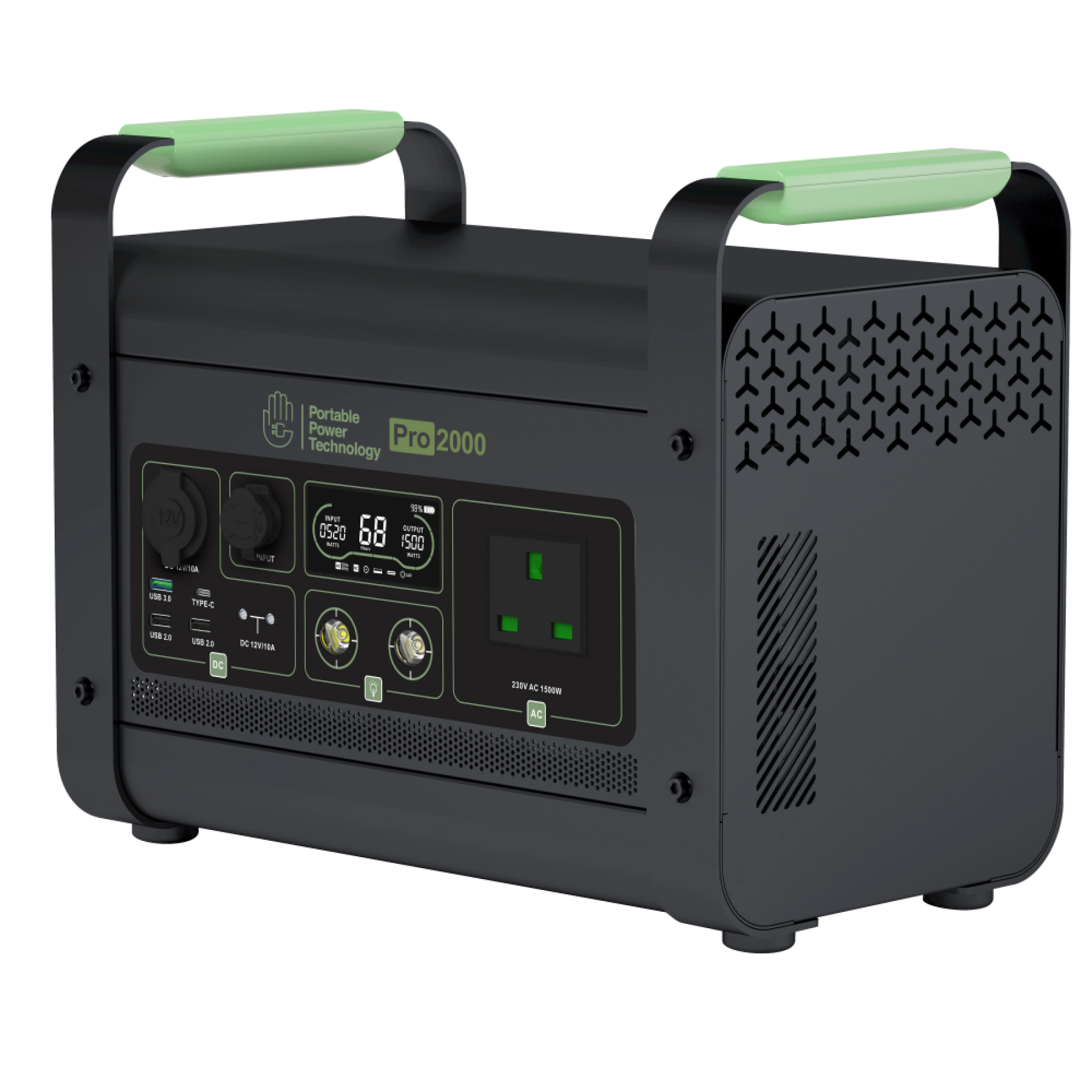 Portable Power Technology Powerpack Pro 2000