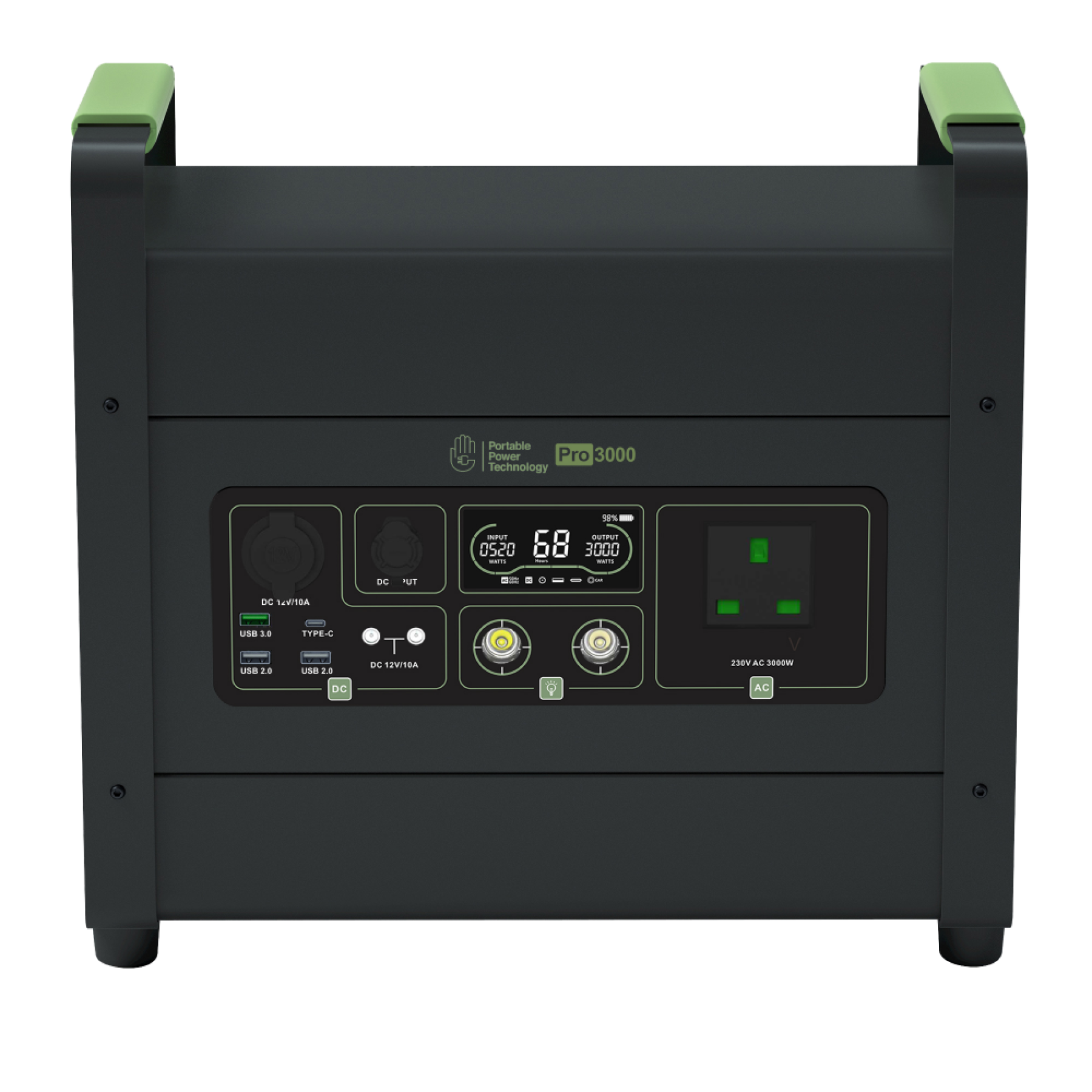 Portable Power Technology Powerpack Pro 3000