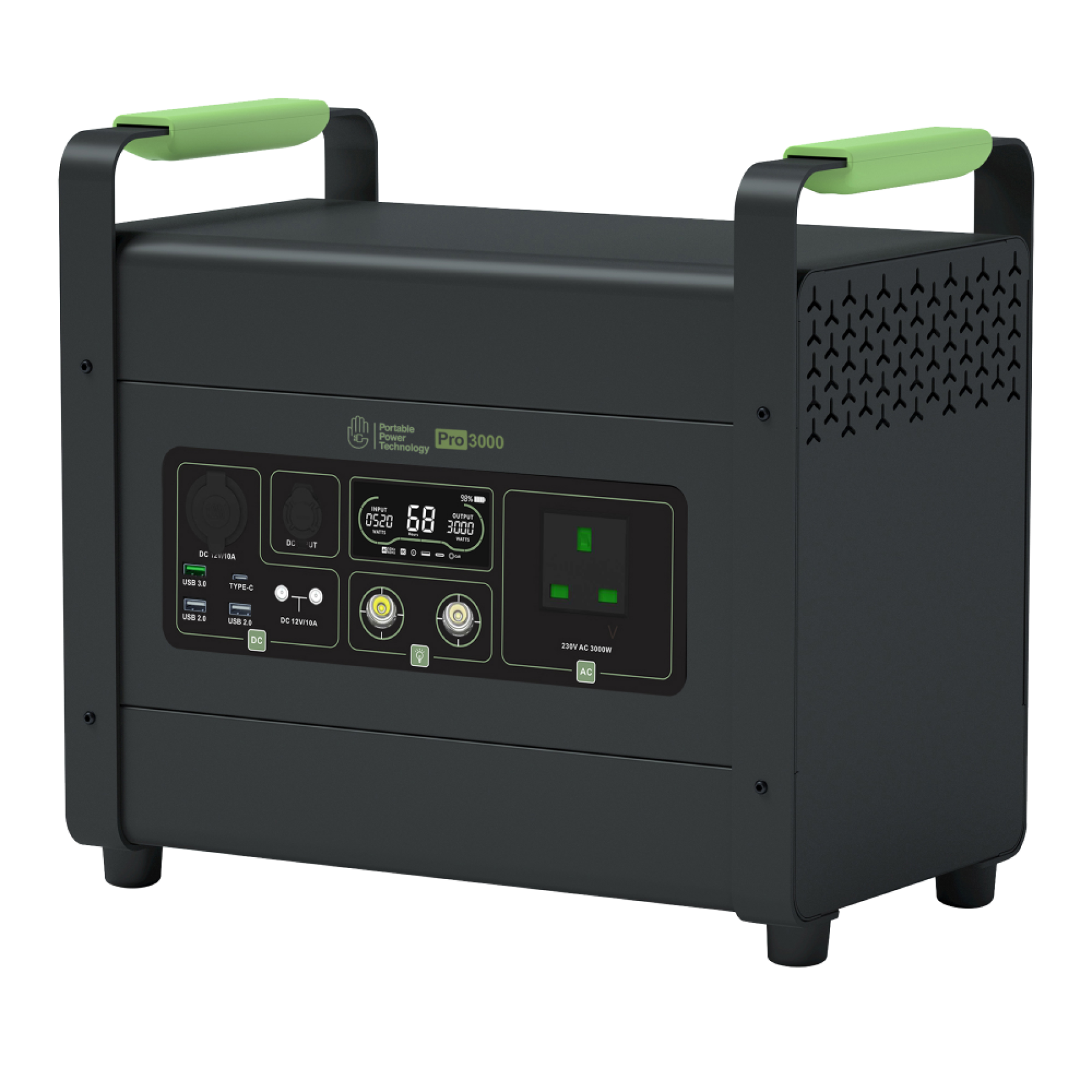 Portable Power Technology Powerpack Pro 3000