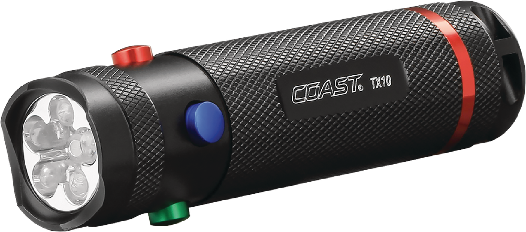 Coast TX10 TM Multicolour Torch 3AAA