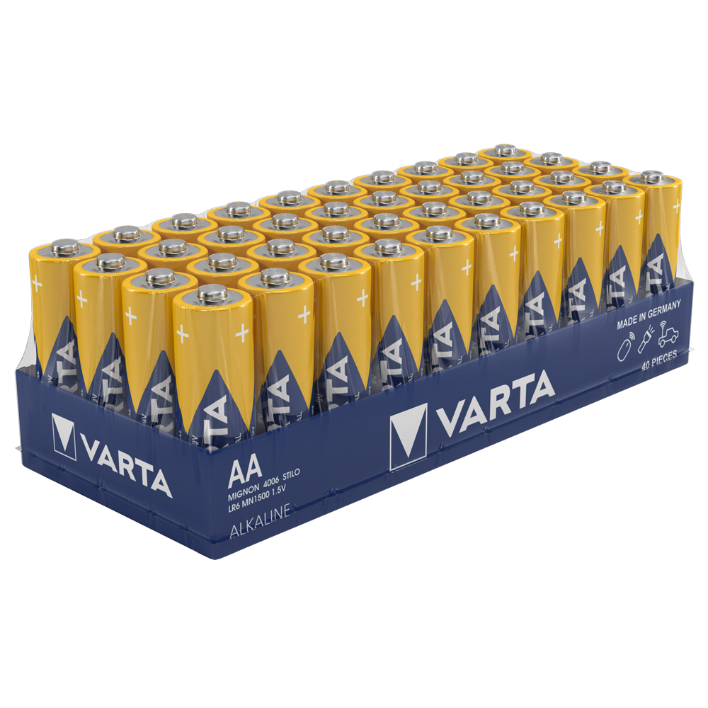VARTA Industrial Pro AAA Pack of 40