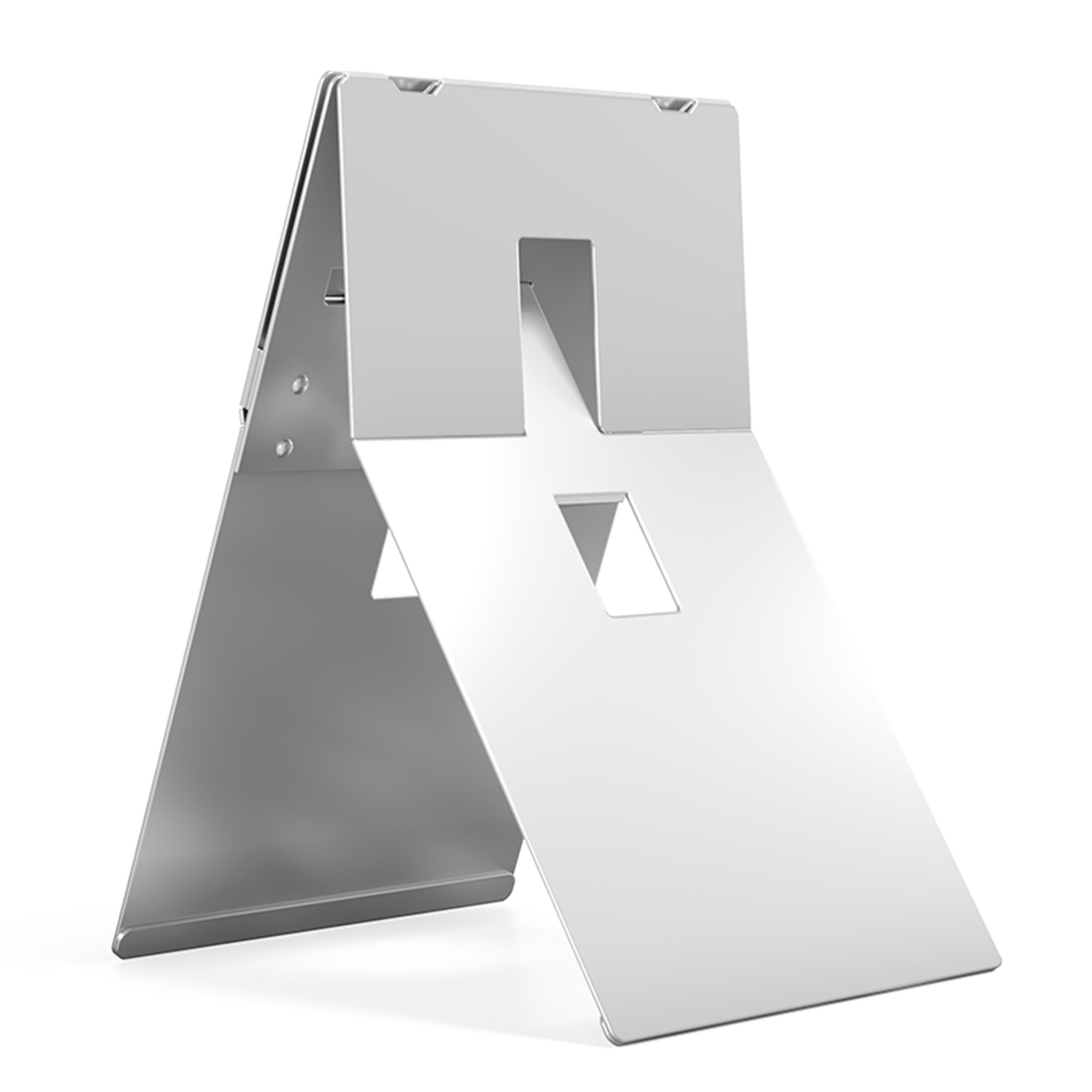 standivarius KickStand Specialised Ergonomic Laptop / Tablet Stand for Microsoft Surface Pro | Pack of 1 |  Natural Aluminium